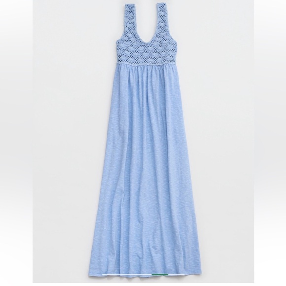 [Aerie] NWT Crochet Maxi Dress - Picture 4 of 7